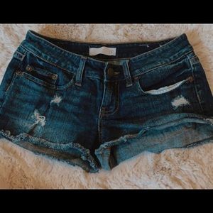 BP Low Rise Dark Wash Denim Shorts